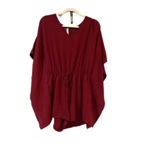 Maroon romper
